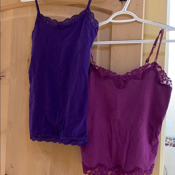 St. John's Bay Tops - Purple camisole bundle